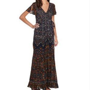 Patrons of Peace Bohemian Floral Maxi Dress